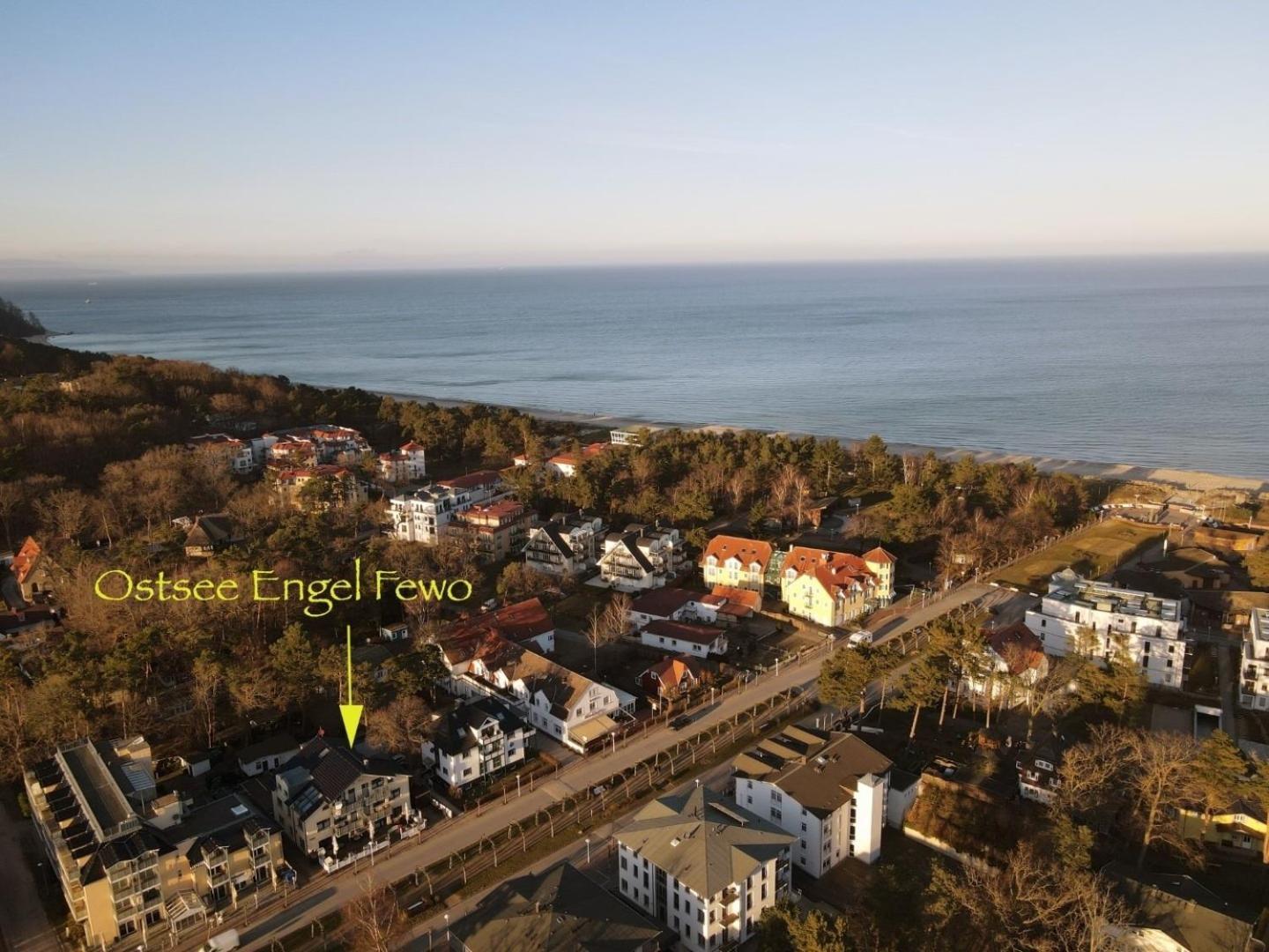 Ostsee Engel Ferienwohnung Baabe Esterno foto